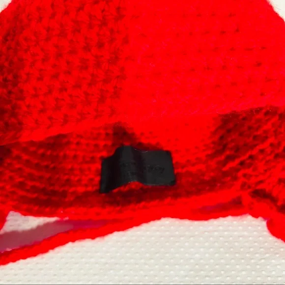 Roman Keflay Beautiful Hand Made CrochetRed Hat - www  display picture 3